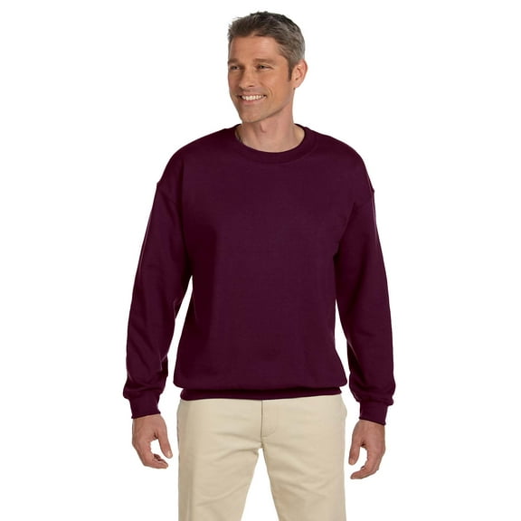 Hanes Adult Ultimate Cotton Crew , F260 , Maroon , X-Large