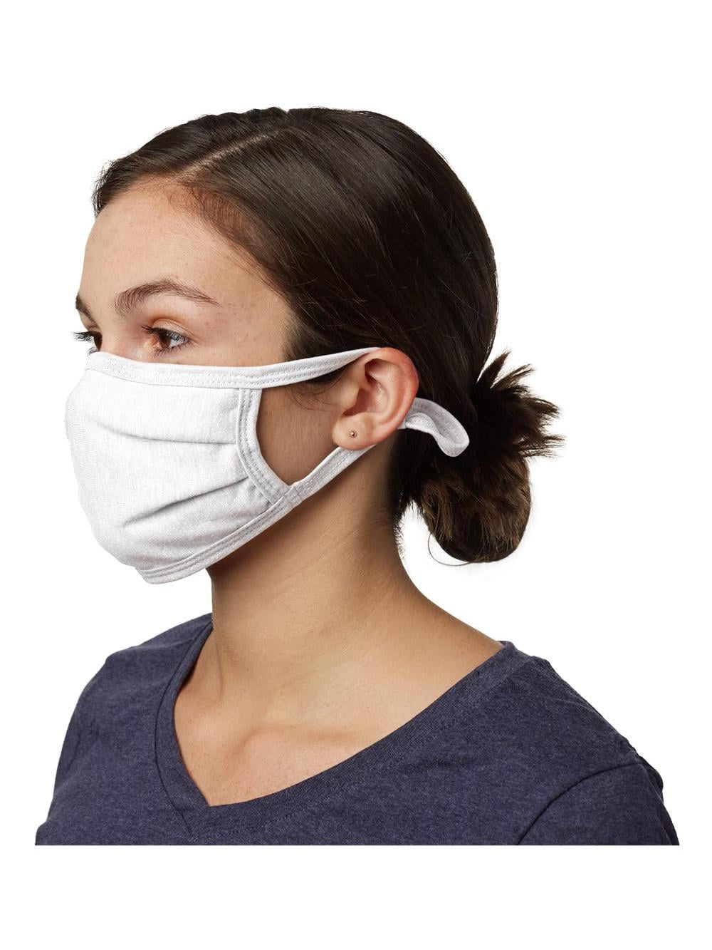 Hanes Adult X-Temp 2-Ply Adjustable Face Mask