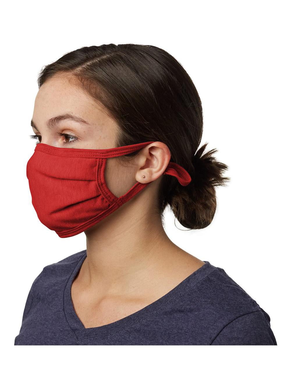 Hanes Adult X-Temp 2-Ply Adjustable Face Mask