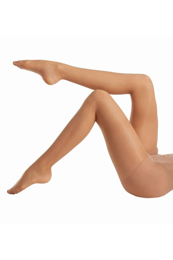 Alive Full Support Control Top Reinforced Toe Pantyhose