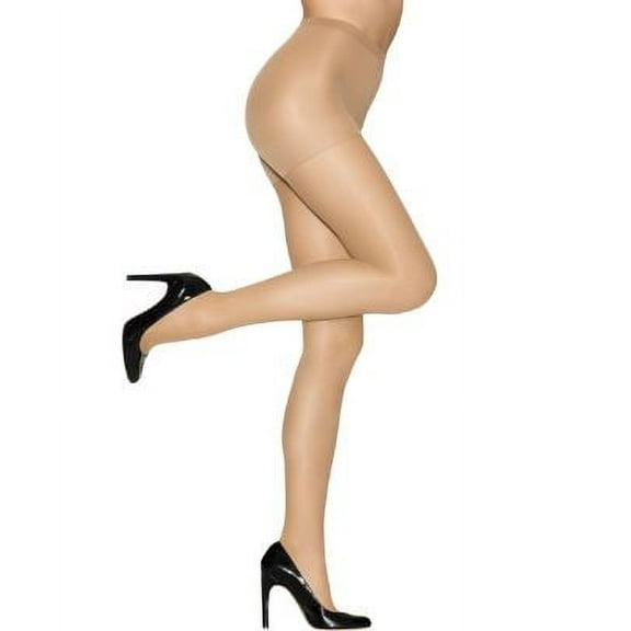 Hanes Alive Full Support Control Top Reinforced Toe Pantyhose