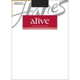 thumbnail image 1 of Hanes Alive Full Support Pantyhose with Control Top, Reinforced Toe Jet C Women's, 1 of 2