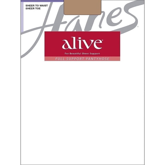 Hanes Alive Sheer to Waist Pantyhose