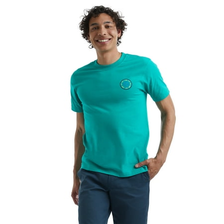 Hanes All Gender Explorer Collection City, Land, Sea Patch Graphic T-Shirt, Sizes XS-2XL