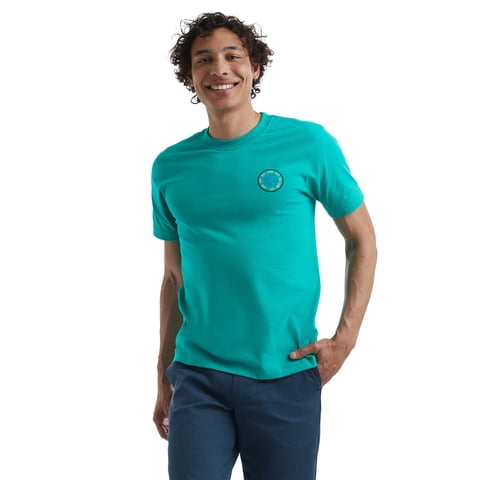 All Gender Explorer Collection City, Land, Sea Patch Graphic T-Shirt, Sizes XS-2XL