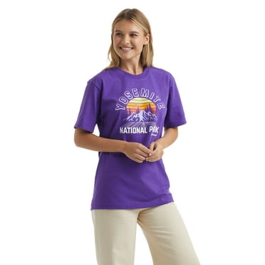 Hanes All Gender Explorer Collection Yosemite Graphic T-Shirt, Men's Sizes XS-2XL
