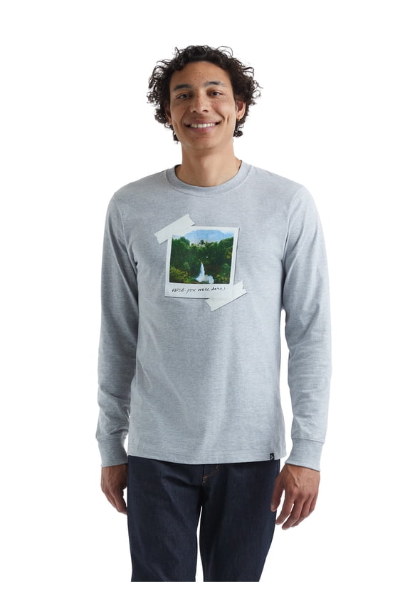 All Gender Explorer Collection Long Sleeve Graphic T-Shirt, Men's Sizes XS-2XL