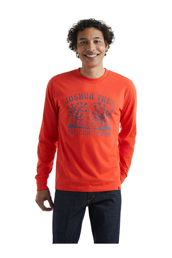 All Gender Explorer Collection Joshua Tree Long Sleeve Graphic T-Shirt, Men's Sizes XS-2XL