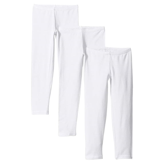 Hanes Ankle Length Leggings, 3-Pack (Little Girls & Big Girls)