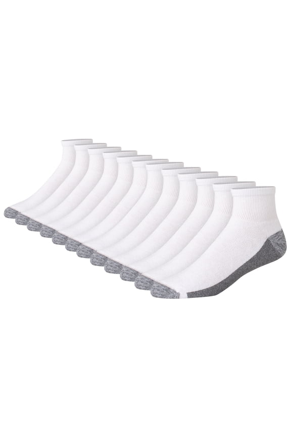 Ankle Socks 6-Pack Mens Max Cushion, Wicking Cool ComfortBlend