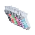 thumbnail image 1 of Hanes  Ankle Socks 6-Pairs Comfort Fit Women's X-Temp Arch Support Wicking Cushioned, 1 of 3