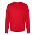 thumbnail image 1 of Hanes - Perfect Fleece Crewneck Sweatshirt - RS160 - Athletic Red - Size: XL, 1 of 5