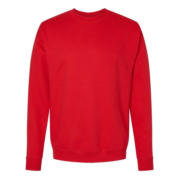 Hanes - Perfect Fleece Crewneck Sweatshirt - RS160 - Athletic Red - Size: XL