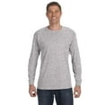 thumbnail image 1 of Hanes - Authentic Long Sleeve T-Shirt - 5586, Light Steel, M, Pack Of 5, Hanes Mens T-Shirts, 1 of 1