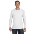 thumbnail image 1 of Hanes - Authentic Long Sleeve T-Shirt - 5586, White, 3XL, Pack Of 3, Hanes Mens T-Shirts, 1 of 1