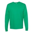 thumbnail image 1 of Hanes Authentic Long Sleeve T-Shirt Size 3XL Color Greens, 1 of 5