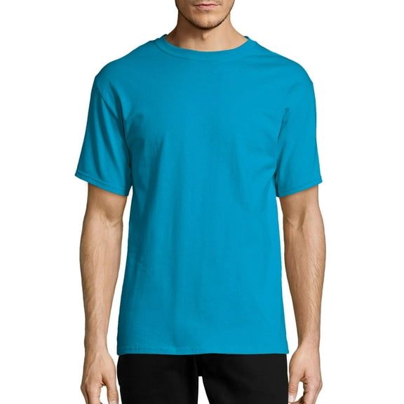 Hanes Authentic Men's Short Sleeve Crewneck T-Shirt, Big and Tall Sizes Available S-5XL
