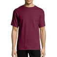 thumbnail image 1 of Hanes Authentic Men's Short Sleeve Crewneck T-Shirt, Big and Tall Sizes Available S-5XL, 1 of 6