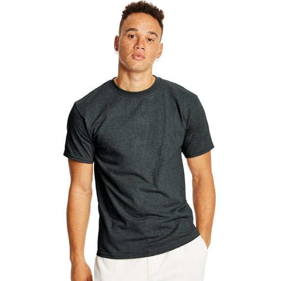 Hanes Authentic Men's T-Shirt Short Sleeve Tee Crewneck Big & Tall Sizes Available sz S-5XL