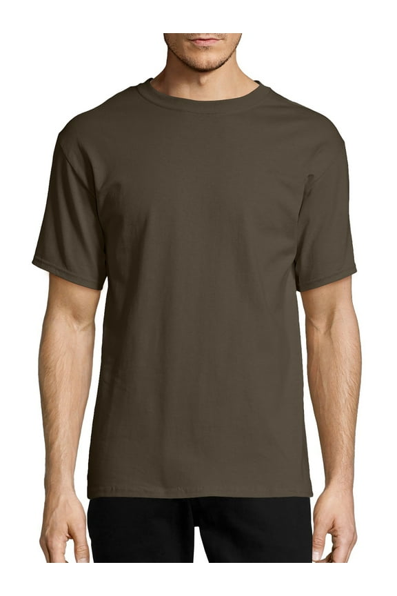 Authentic Men's Short Sleeve Crewneck T-Shirt, Big and Tall Sizes Available S-5XL