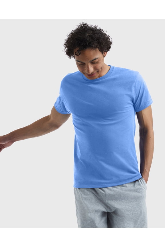 Authentic Men's T-Shirt Short Sleeve Tee Crewneck Big & Tall Sizes Available sz S-5XL