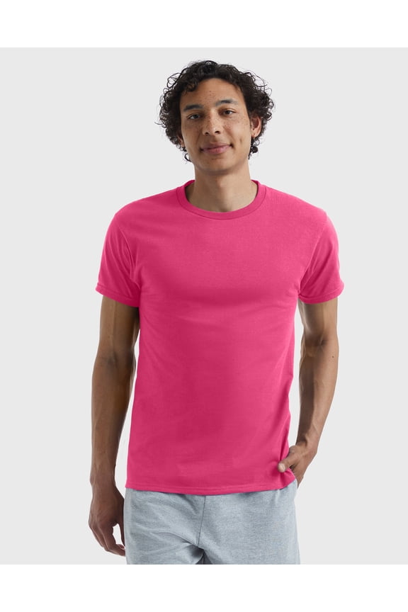 Authentic Men's T-Shirt Short Sleeve Tee Crewneck Big & Tall Sizes Available sz S-5XL