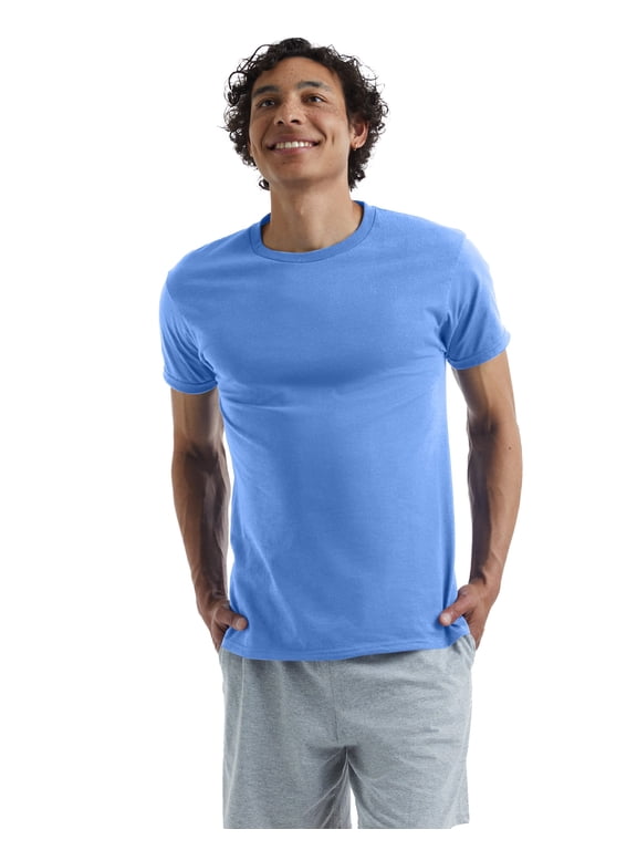 Authentic Men's Short Sleeve Crewneck T-Shirt, Big and Tall Sizes Available S-5XL