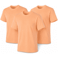 thumbnail image 1 of Hanes - Authentic Short Sleeve T-Shirt - 5250 - 3 Pack - Multi-Pack - Candy Orange, 1 of 2