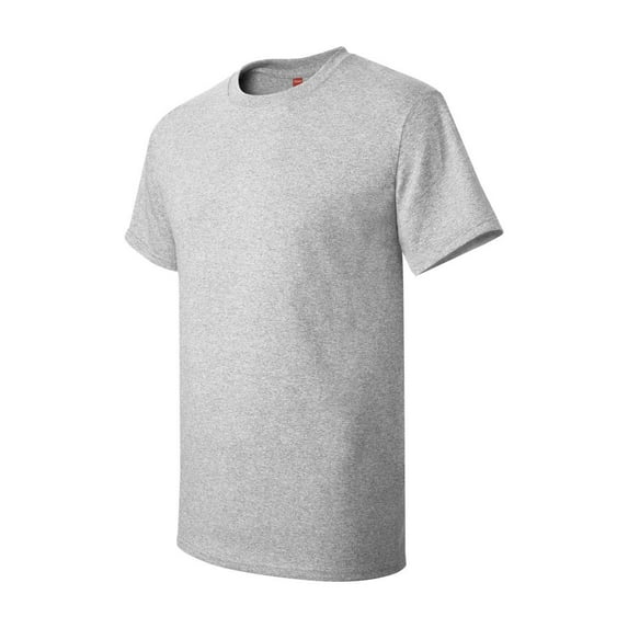 Hanes - Authentic Short Sleeve T-Shirt - 5250 - 5 Pack - Multi-Pack - Ash - Size: 3XL