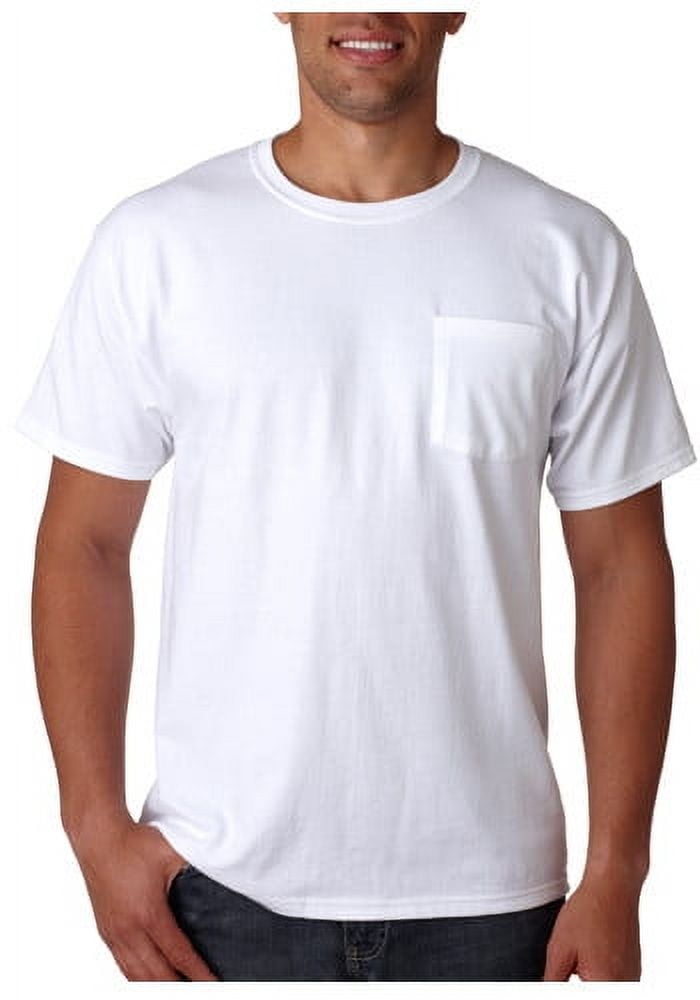 Hanes Authentic-T Pocket T-Shirt - Walmart.com