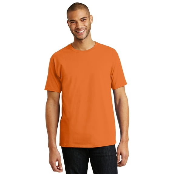 5250 Hanes Men's Authentic-T T-Shirt Athletic Orange XL
