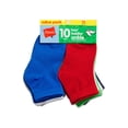thumbnail image 1 of Hanes Baby Boys Ankle Socks, 10-Pack, 1 of 3