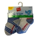 thumbnail image 1 of Hanes Baby Toddler Boys Super Soft Ankle Socks, 10-Pack, 1 of 1