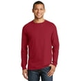 thumbnail image 1 of Hanes Beefy-T 100% Cotton Long Sleeve T-Shirt, 1 of 1