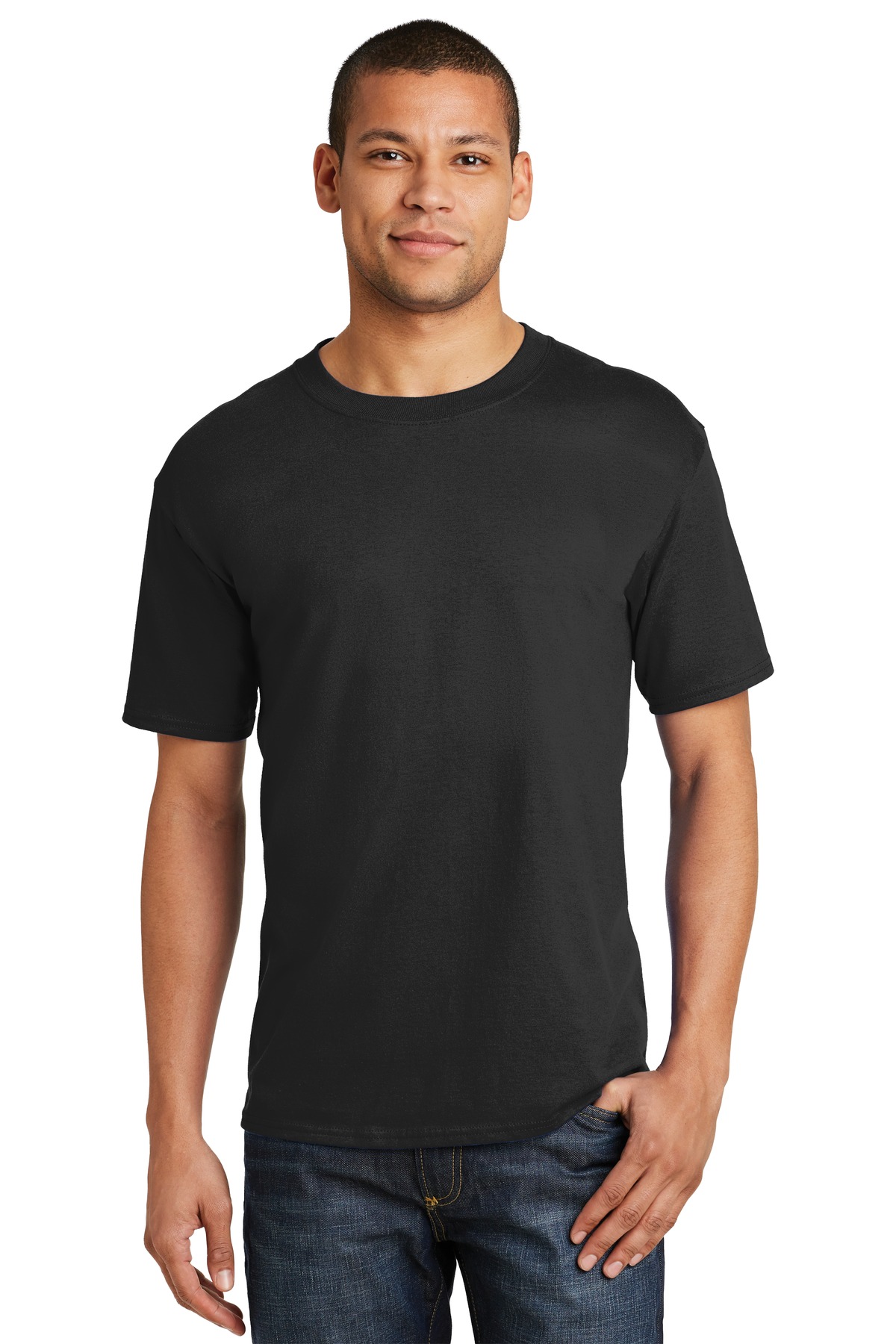 Hanes Beefy-T 100% Cotton T-Shirt - Walmart.com