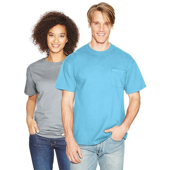 Hanes Beefy-T Adult Pocket T-Shirt, Style 5190