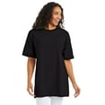 thumbnail image 1 of Hanes Beefy-T Men's T-Shirt Big & Tall Sizes Heavyweight Cotton Short Sleeve Full Cut Crewneck, 1 of 8
