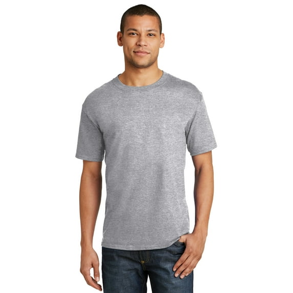 Hanes - Beefy-T T-Shirt - 5180, Light Steel, S, Pack Of 4, Tshirts for Women