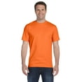 thumbnail image 1 of Hanes - Beefy-T T-Shirt - 5180, Orange, M, Pack Of 2, Hanes Mens T-Shirts, 1 of 1