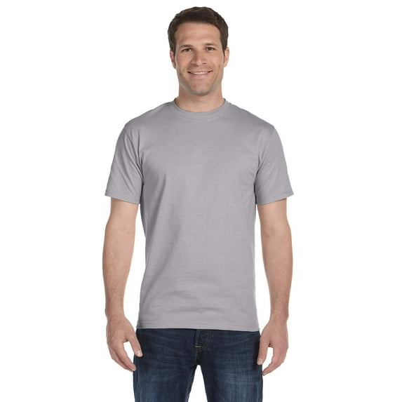 Hanes - Beefy-T T-Shirt - 5180, Oxford Gray, S, Pack Of 2, Hanes Mens T-Shirts