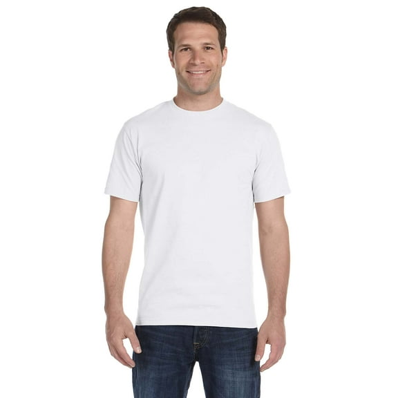 Hanes - Beefy-T T-Shirt - 5180, White, L, Pack Of 3, Hanes Mens T-Shirts