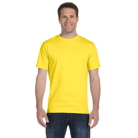 Hanes - Beefy-T T-Shirt - 5180, Yellow, XL, Pack Of 2, Hanes Mens T-Shirts