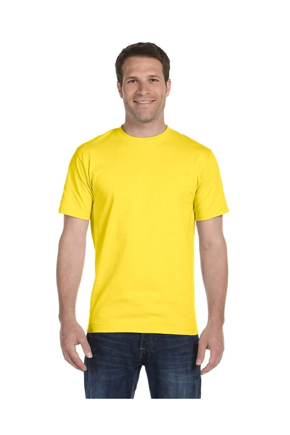- Beefy-T T-Shirt - 5180, Yellow, XL, Pack Of 2, Hanes Mens T-Shirts