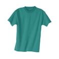 thumbnail image 1 of Hanes Beefy-T T-Shirt (5380) Teal, L, 1 of 5