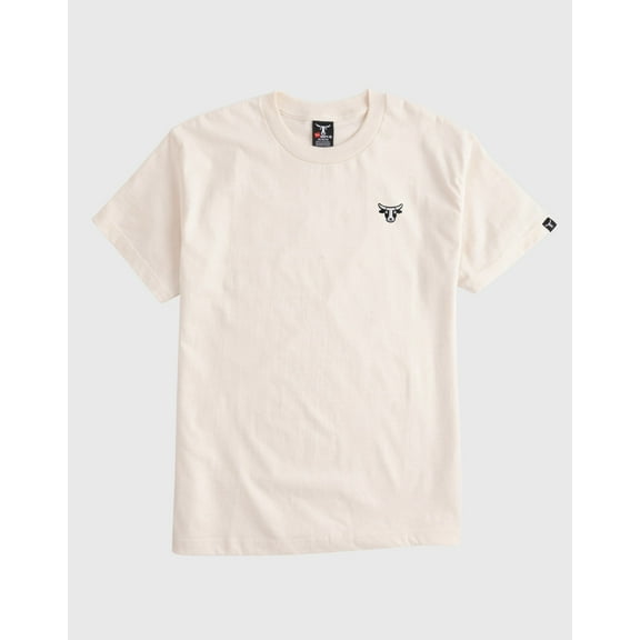 Hanes Beefy-T T-Shirt Unisex Heavyweight Cotton Graphic Short Sleeve Bull Logo Crewneck