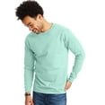thumbnail image 1 of Hanes Men's and Big Men's Premium Beefy-T Long Sleeve T-Shirt, Up To 3XL, 1 of 3