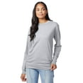 thumbnail image 1 of Hanes Beefy-T Unisex Long Sleeve T-Shirt Light Steel 2XL, 1 of 5