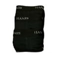 thumbnail image 1 of Hanes Best Men's Tagless Comfort Flex Waist Boxer Briefs, 5 Pack (Black, L (36-38)), 1 of 1
