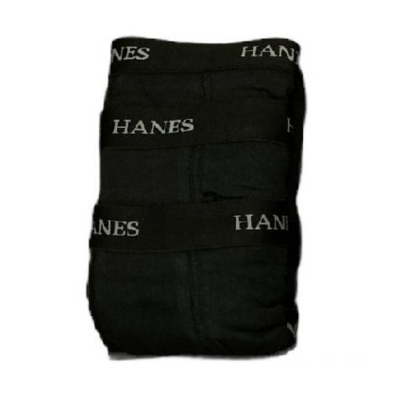 Hanes Best Men's Tagless Comfort Flex Waist Boxer Briefs, 5 Pack (Black, XL (40-42))