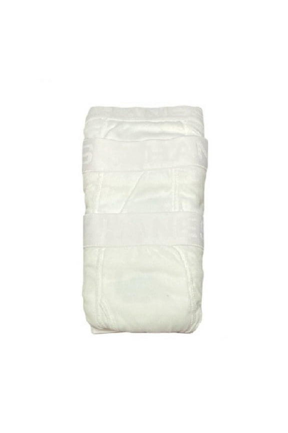 Best Men's Tagless Comfort Flex Waist Boxer Briefs, 5 Pack (White, M (32-34))